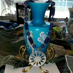 LAPIS LAZULI MULTI GEMSTONE NECKLACE